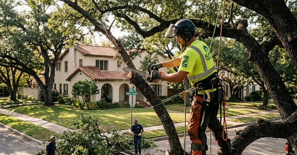 Tree service coverage area in The Dominion and northwest San Antonio TX 78257